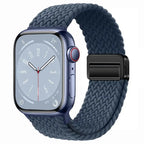 Metal Magnetic Buckle Nylon Braided Stretch Strap - SJB-DIAMOND ELITES