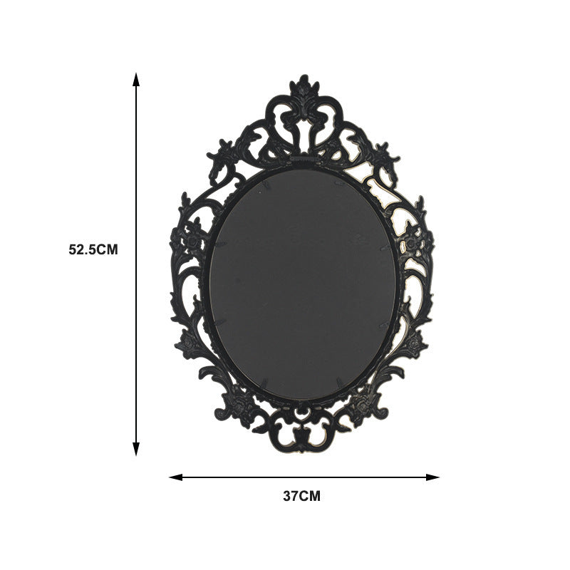 Classical Oval Decoration Retro Mirror Pi-Mart