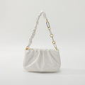 Small shoulder bag wrinkle feature with chain strap 8002 - SJB-DIAMOND ELITES