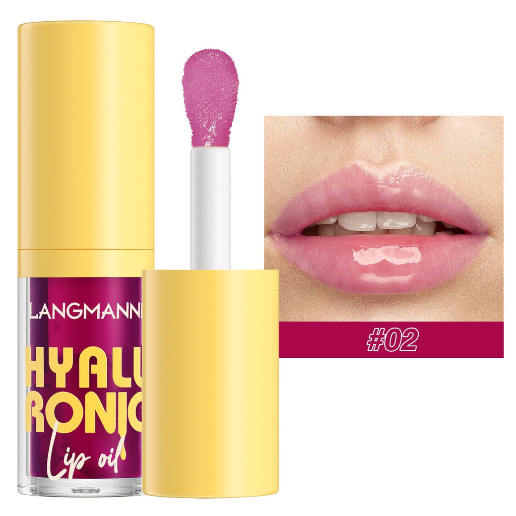 6 Colors Transparent Hyaluronic Acid Lip Balm Gloss Pi-Mart