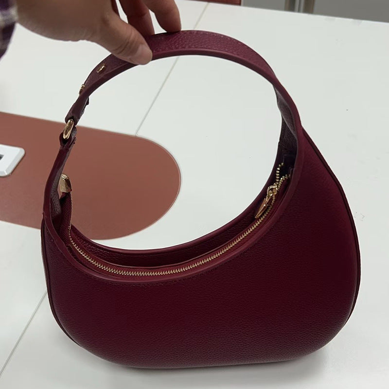 Fashion design irregular crescent, crescent moon bag, underarm bag, unique hobo bag for women - SJB-DIAMOND ELITES