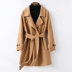 Fashion Personality Reversible Cashmere Coat Women Pi-Mart