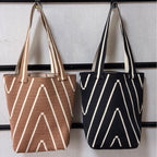 Women's bags, tote bags, knitted bags, large-capacity handbags, versatile women's shoulder bags, - SJB-DIAMOND ELITES