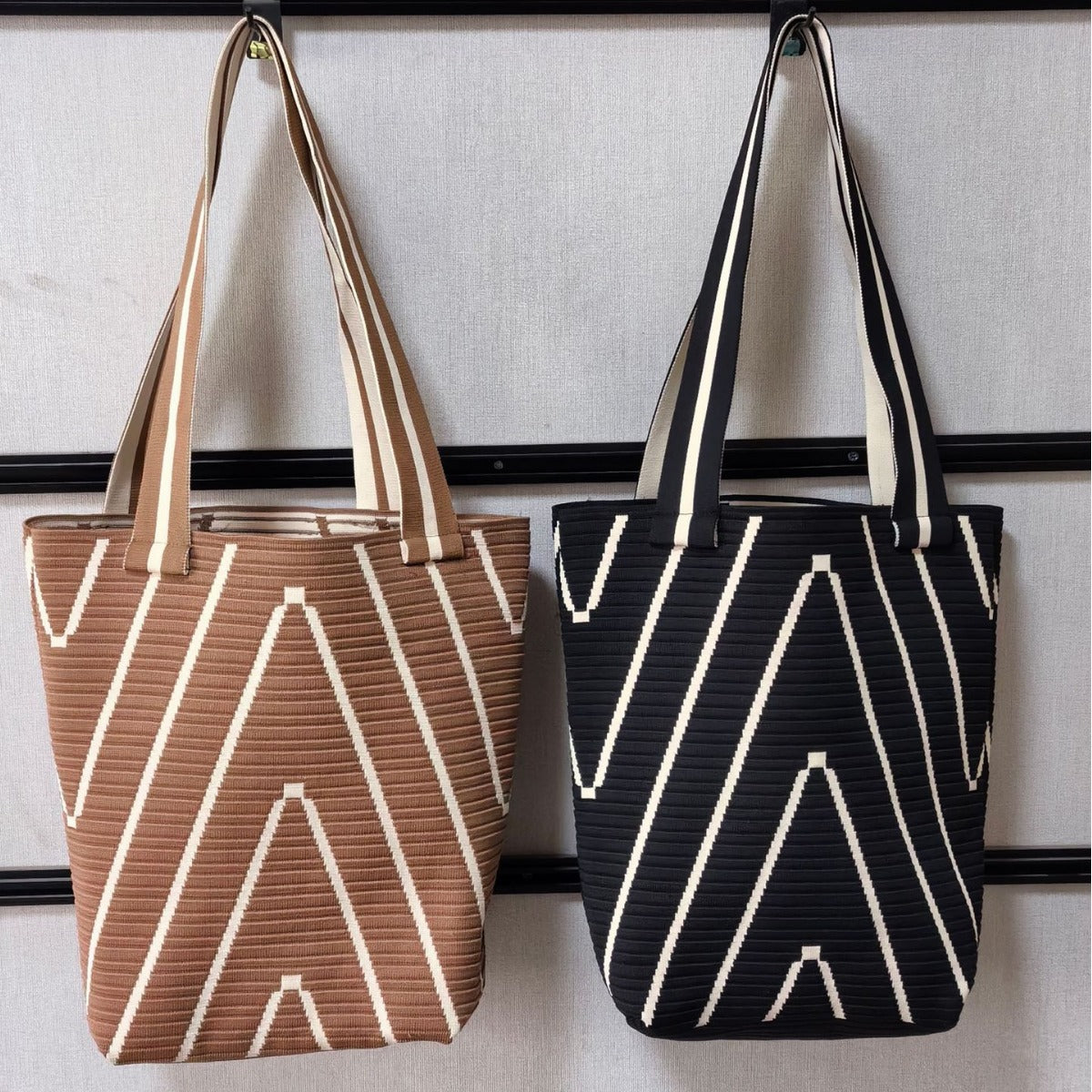 Women's bags, tote bags, knitted bags, large-capacity handbags, versatile women's shoulder bags, - SJB-DIAMOND ELITES