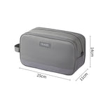 Cosmetic bag, business trip toiletries storage bag, three-layer dry and wet separation men's toilet bag, makeup bag organizer,Makeup bag with compartments, - SJB-DIAMOND ELITES