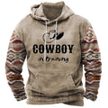 Men's 3D Printed Hooded Pocket Sweatshirt Pi-Mart