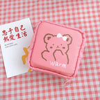 Period Bag for Women, Cute Sanitary Napkin Storage Bag, Portable Period Pouch, Sanitary Pads Bag,Tampons Holder for Purse - SJB-DIAMOND ELITES