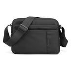 Men's lightweight crossbody bag, small shoulder bag business, casual simple travel bag small, men's small Crossbody bag square