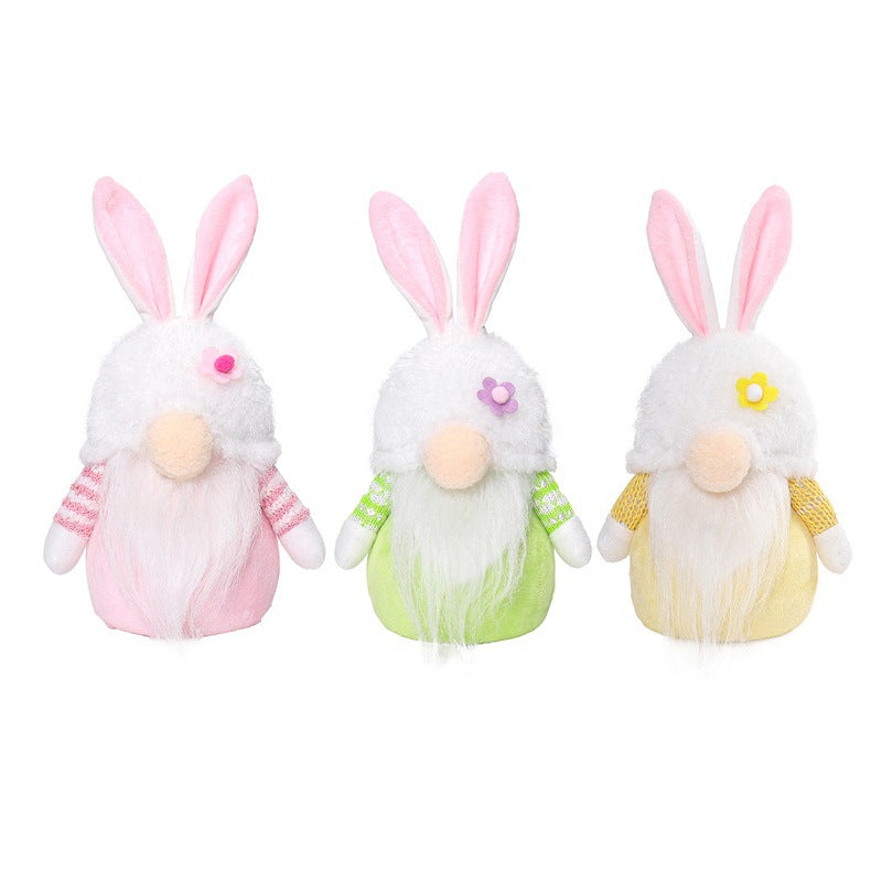 Luminous Easter Rabbit Faceless Baby Doll Pi-Mart