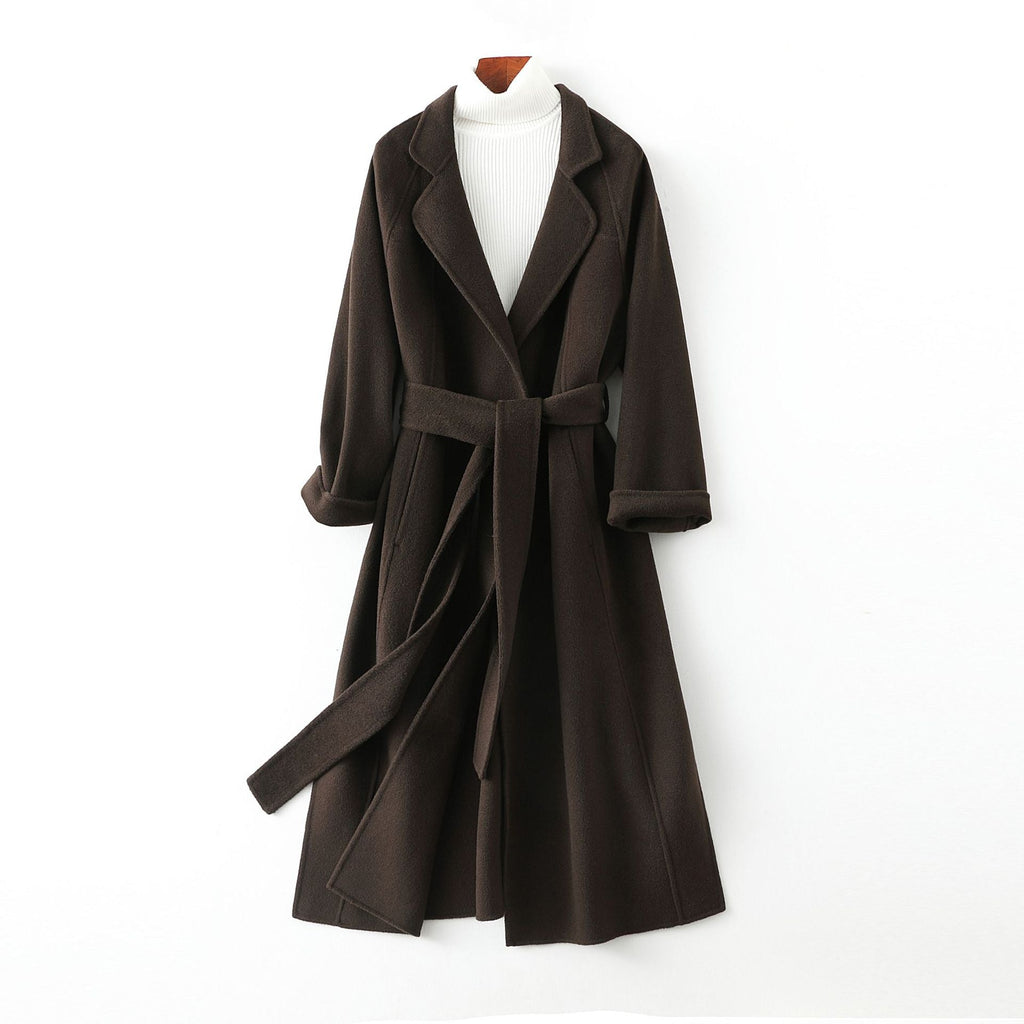 Fashion Loose Cool Woolen Coat Women Pi-Mart