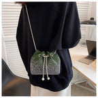 Small crossobdy bag w chain handle sling purse - SJB-DIAMOND ELITES