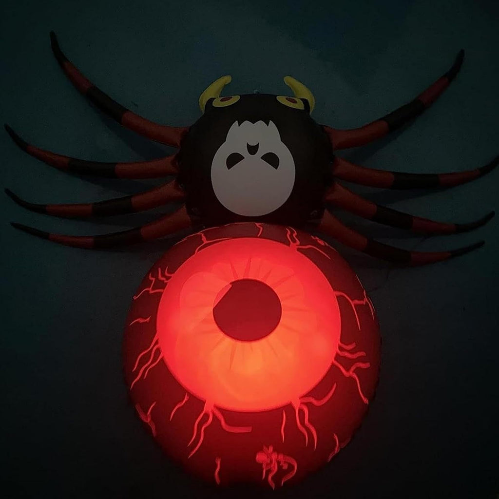 PVC inflatable spider LED luminous inflatable spider Halloween luminous inflatable decorative ornament - SJB-DIAMOND ELITES
