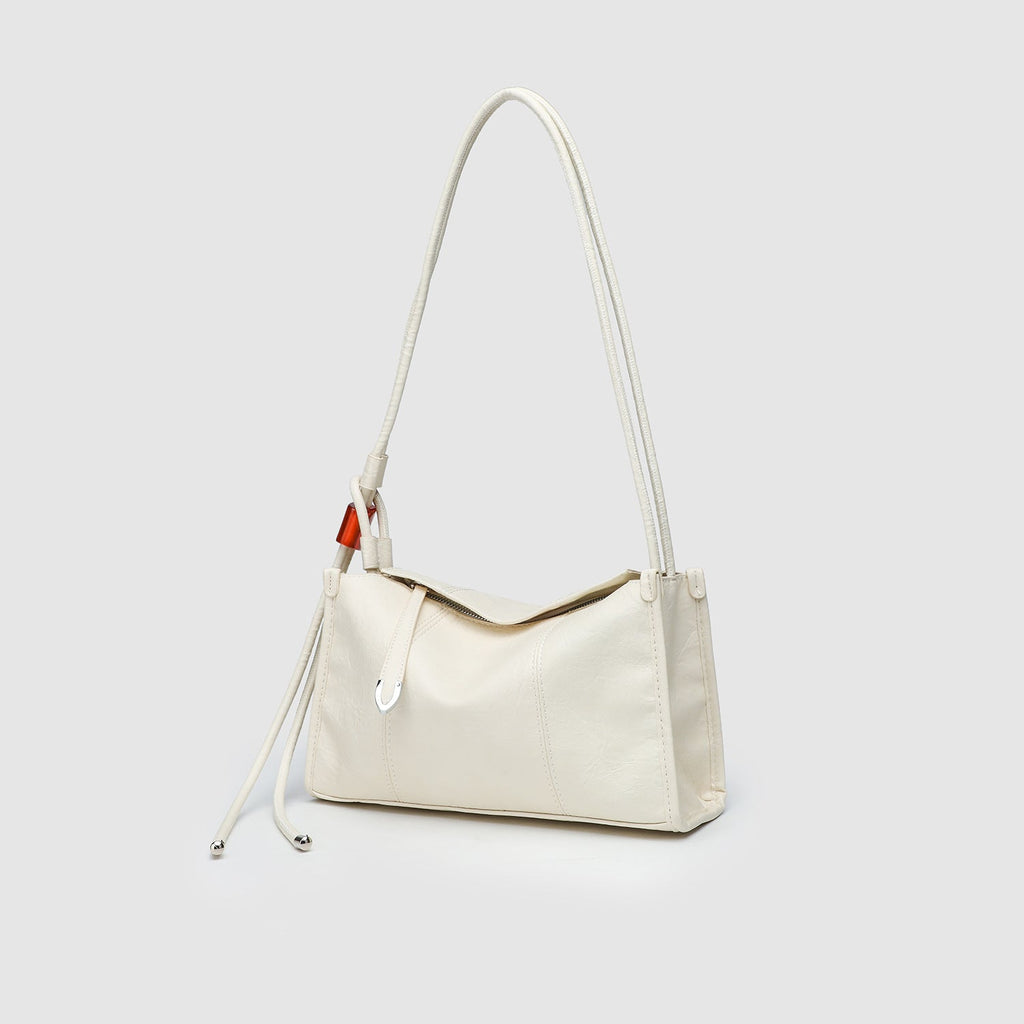 Stylish and minimalist design commuter hobo bag ladies, bag large capacity pleated underarm shoulder bag, chic elegant shoulder purse