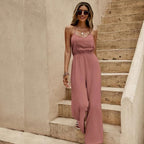 Women's Jumpsuit Loose Strap Tube Top High-end Drape Lootquake LLC