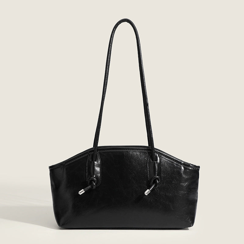 Hobo bag for women, black underarm bag, women's summer fashion shoulder bag, premium texture design casual commuter shoulder bag - SJB-DIAMOND ELITES