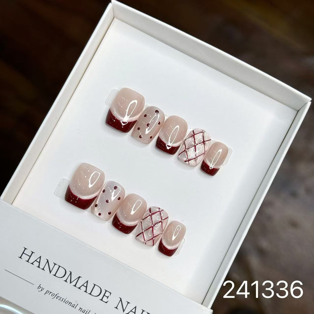 1031- Handmade press on nails fake nails removable