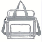 Transparent PVC large capacity tote bag, portable travel cold wash bag, - SJB-DIAMOND ELITES