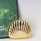 Shell Box Bag, Clutch Purse, Dinner Purse evening Clutch Purse Party, Prom Bag, Party Purse, - SJB-DIAMOND ELITES