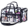Transparent PVC cosmetic bag, waterproof swimming bag, washing beach bag, large-capacity cosmetic bag, large-capacity storage bag - SJB-DIAMOND ELITES