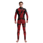 onepiece Halloween movie cos suit Deadpool 3 Wolverine costume playing suit printed jumpsuit - SJB-DIAMOND ELITES