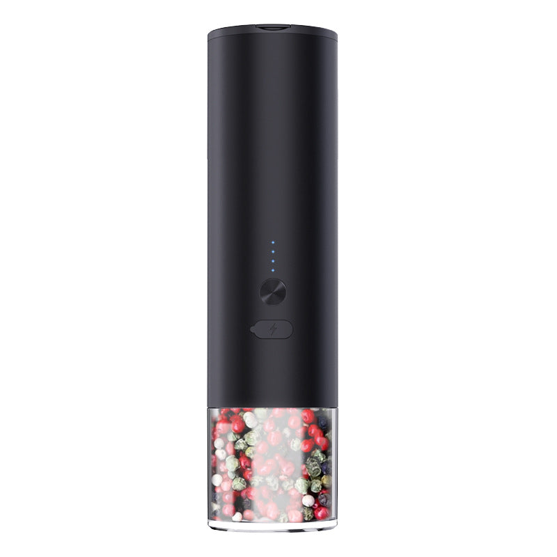 Electric Food Corn Soybean Salt And Pepper Grinder Mill Machine Rechargeable Electric Pepper And Salt Grinder Set With LED Kitchen Gadgets Pi-Mart