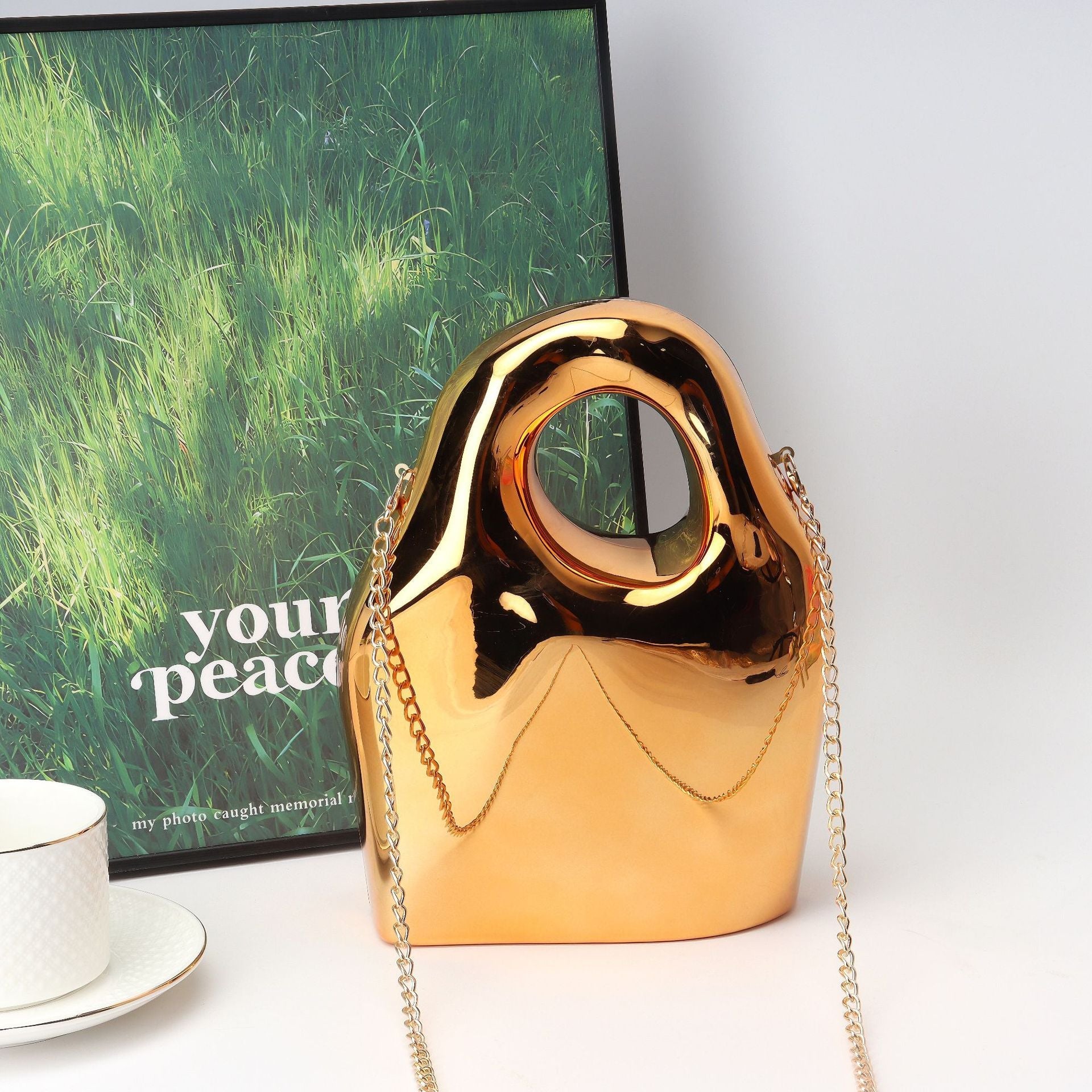 Bucket Acrylic Dinner Bag, Ladies Bag Underarm Bag,evening Purse, Evening Bags for Women Formal, Clutch Purse, Dinner Purse, Clutch Purse Casual, - SJB-DIAMOND ELITES