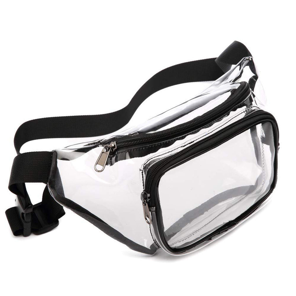 PVC Transparent Bag – Premium Sports Fanny Pack, Waterproof Waist Bag for Outdoor Activities, Rafting Fitness Chest Bag, Travel Portable Belt Bag - SJB-DIAMOND ELITES