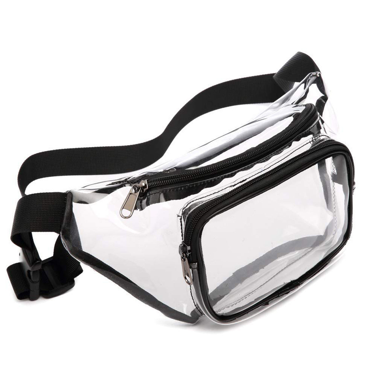 PVC Transparent Bag – Premium Sports Fanny Pack, Waterproof Waist Bag for Outdoor Activities, Rafting Fitness Chest Bag, Travel Portable Belt Bag - SJB-DIAMOND ELITES