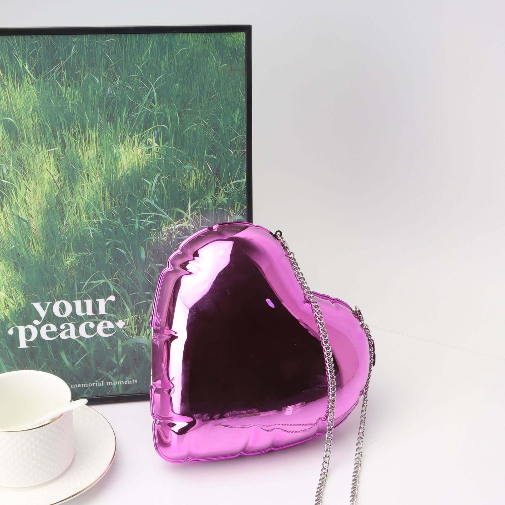 Love-type Exquisite Small Bag, Girl Bag, Prom Bag, Party Purse, Prom Bags Clutch, Wedding Purse, Evening Purse, Dinner Bag Crossbody - SJB-DIAMOND ELITES