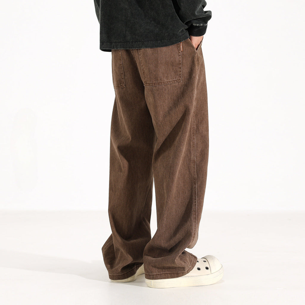 Maillard American Retro Drooping Straight Jeans Lootquake LLC