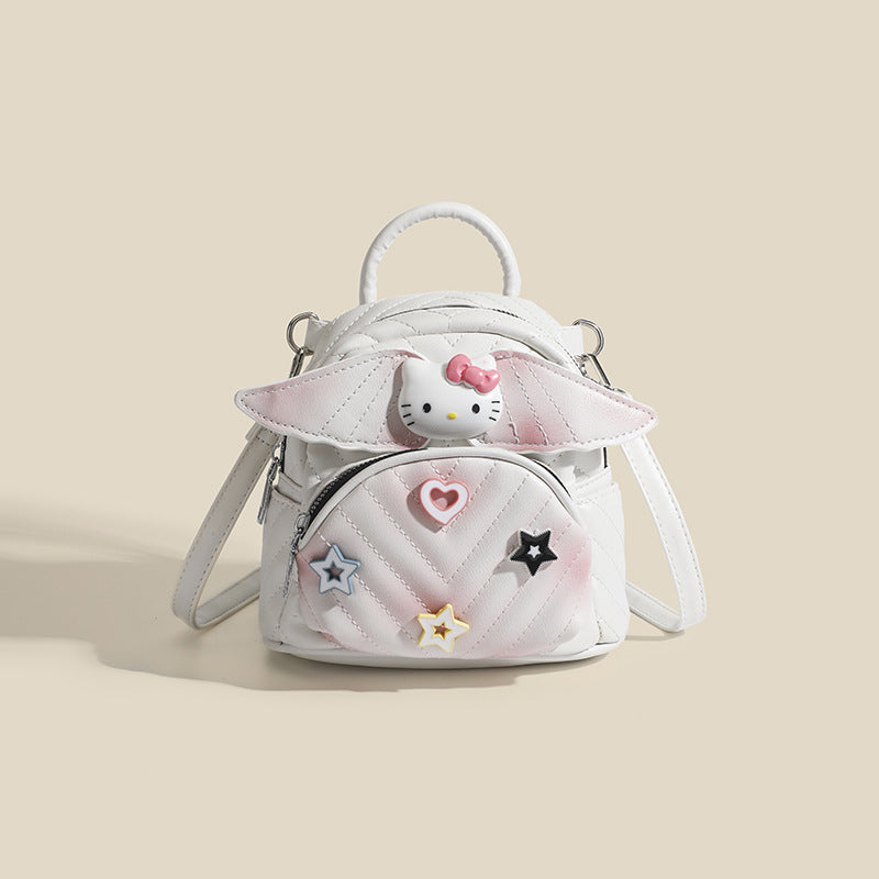 toddler purse Cute tie-dye wings mini backpack for girls, birthday gift casual crossbody backpack, mini backpack purse for girls teens - SJB-DIAMOND ELITES