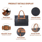 Women tote bag with small pouch, handbag 2 in 1, - SJB-DIAMOND ELITES