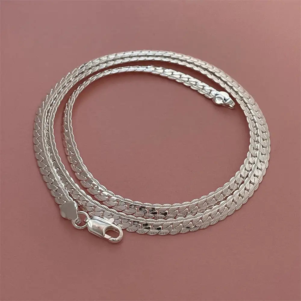 925 Silver Plated Car Lace Bracelet