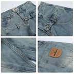 Double Waist Design Loose Leisure Workwear Trousers Lootquake LLC