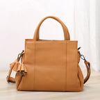 Genuine leather ladies shoulder bag, hobo handbag genuine leather, soft leather minimalist Crossbody bag