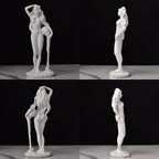 Classical Greek Goddess Statues - Small Artistic Figurines, Venus Sculptures for Office Bookcases and Living Room Decor Lootquake LLC