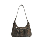 Underarm shoulder  bag, women's retro women's bag shoulder hobo bag, Crossbody shoulder bag, fashion crescent bag