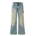 American Style Washed-out Vintage Straight Casual Loose Jeans Lootquake LLC