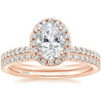 Silver Inlaid Zircon Princess Ring Pi-Mart