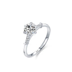 Female Fashion 1 Karat S925 Silver Ring Female Pi-Mart