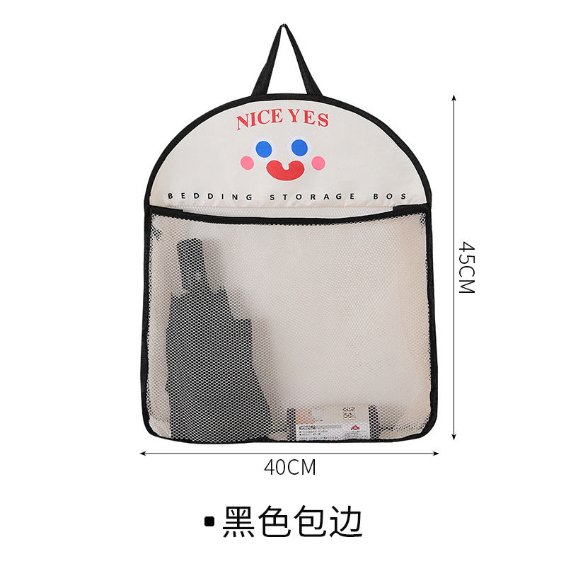 Socks storage hanging bag, underwear bag behind the door, mesh bag hanging fabric bag, dormitory wardrobe side side storage mesh bag - SJB-DIAMOND ELITES
