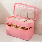 Travel underwear storage bag, multi-functional waterproof bra finishing bag, toilet bag, large-capacity bra bag. - SJB-DIAMOND ELITES