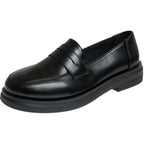 Surround Toe Leather Shoes Retro Western Loafers Style SH08210502 - SJB-DIAMOND ELITES