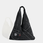Washed denim hobo bag, underarm shoulder bag, large capacity tote shoulder bag, handbag versatile - SJB-DIAMOND ELITES
