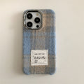 Niche Flannel Plaid Phone Case Pi-Mart