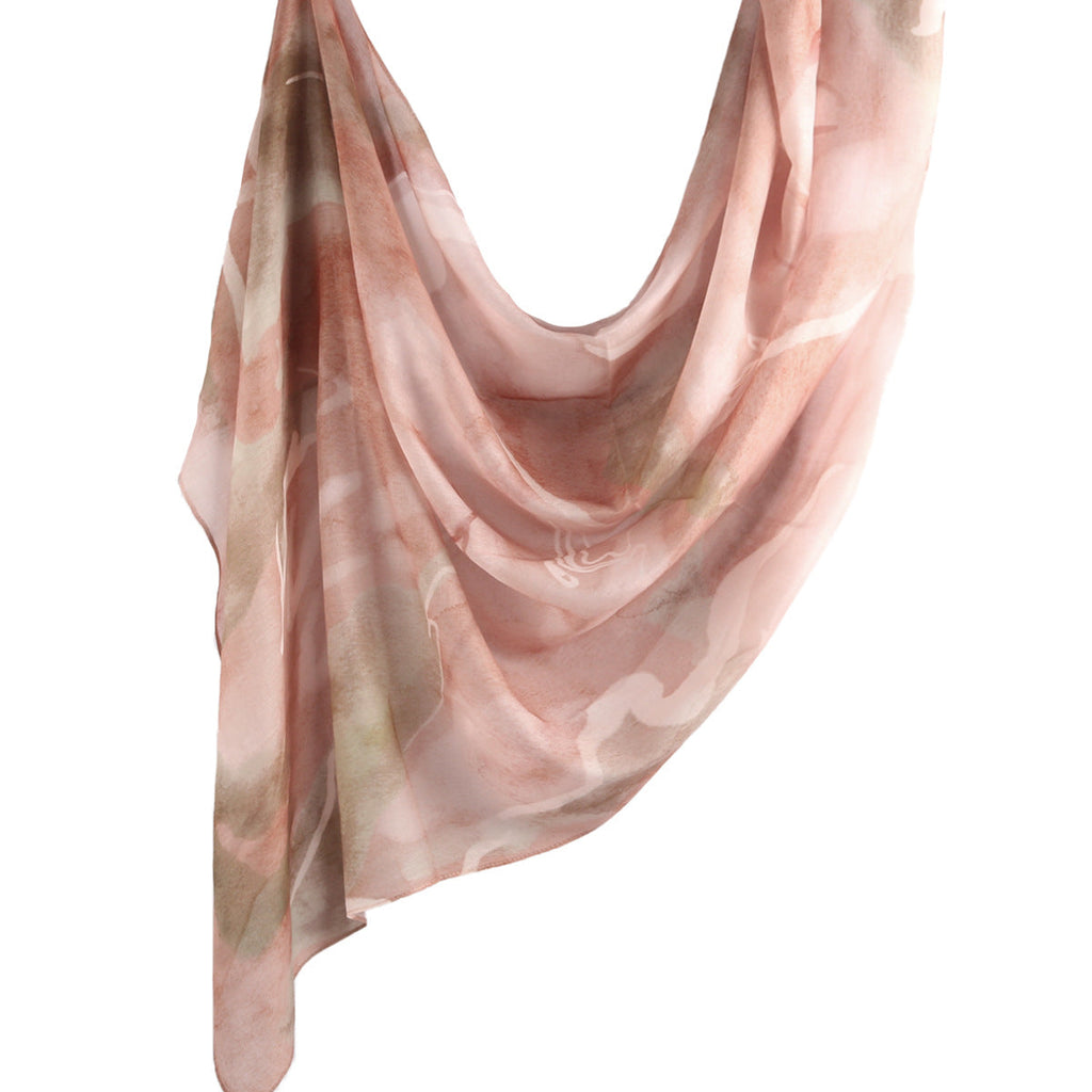 Versatile Watercolor Painted Hijab Collection (MH175)