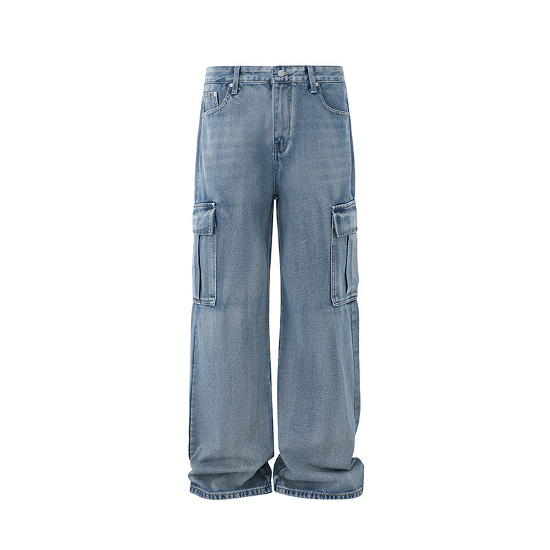 Workwear Straight Jeans Men's Spring Loose Lootquake LLC