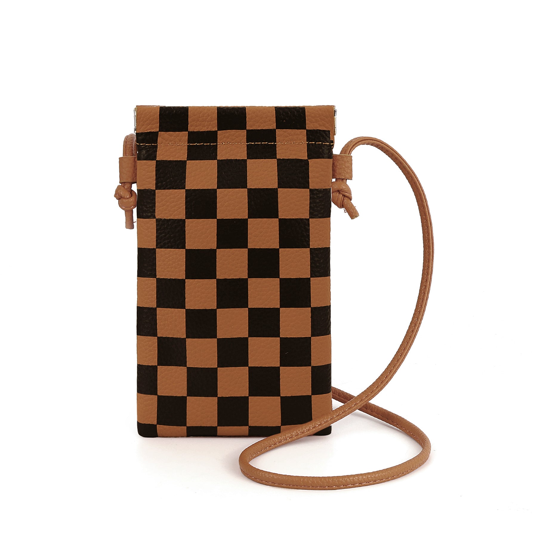 Leather mobile phone bag, mini bag, small satchel for mobile phone, phone purse crossbody - SJB-DIAMOND ELITES