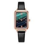 Retro Green Peacock Green Disc Watch Lootquake LLC