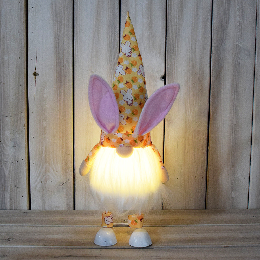 Easter Lights Faceless Baby Doll Decorations Pi-Mart